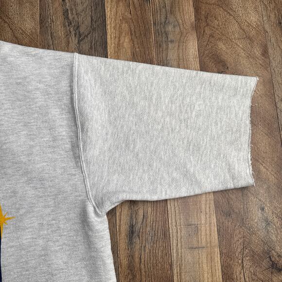 Vintage 90s Disney World Sweatshirt Men's XL Gray Crew Neck Short Sleeve 6252 - Picture 6 of 11